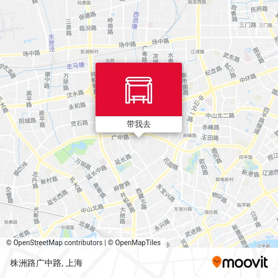 株洲路广中路地图