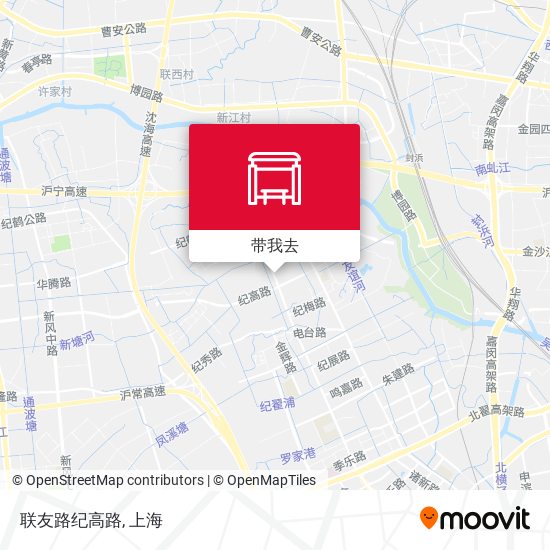 联友路纪高路地图