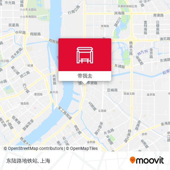 东陆路地铁站地图
