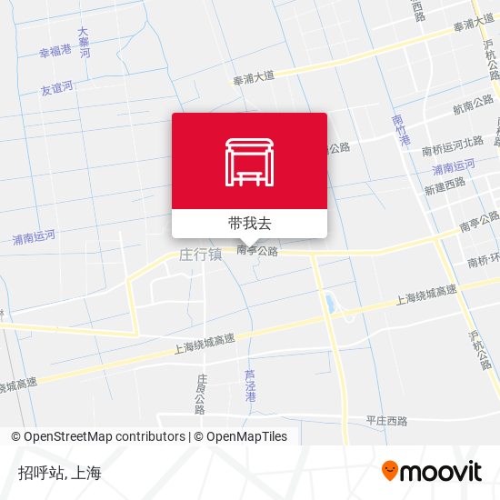 招呼站地图