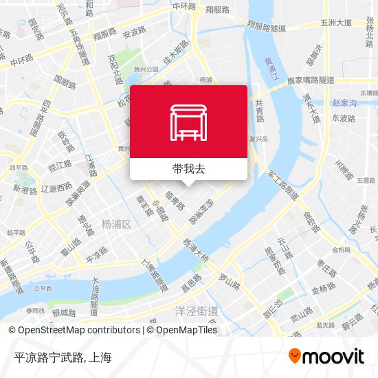 平凉路宁武路地图