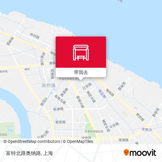 富特北路奥纳路地图