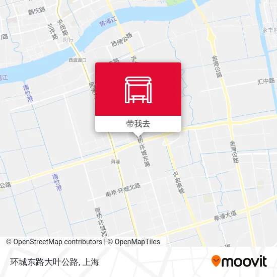 环城东路大叶公路地图
