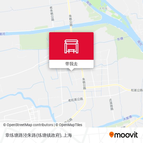 章练塘路泾朱路(练塘镇政府)地图