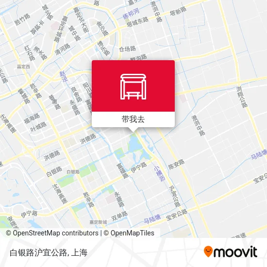 白银路沪宜公路地图