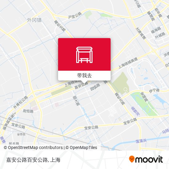 嘉安公路百安公路地图