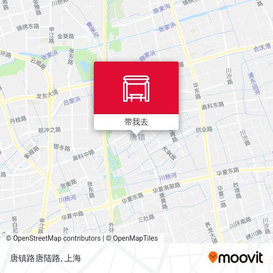 唐镇路唐陆路地图