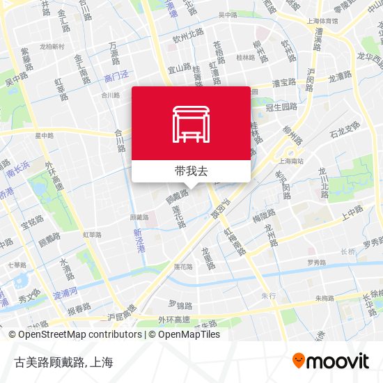 古美路顾戴路地图