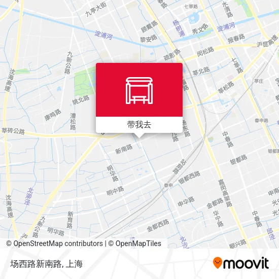 场西路新南路地图