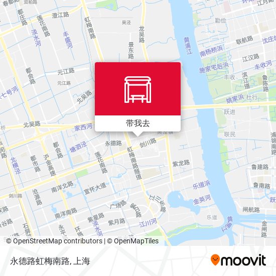 永德路虹梅南路地图