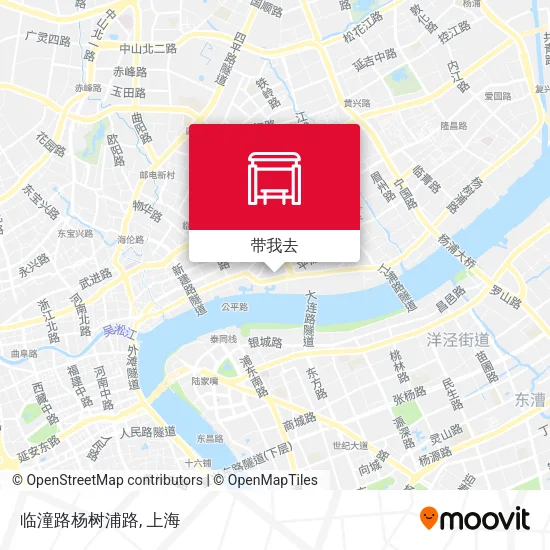 临潼路杨树浦路地图