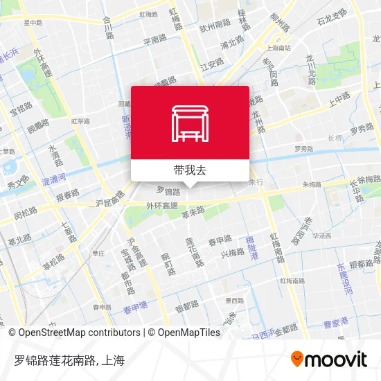 罗锦路莲花南路地图