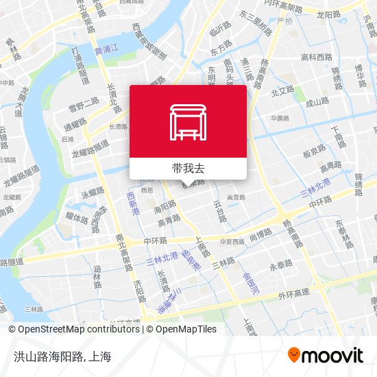 洪山路海阳路地图