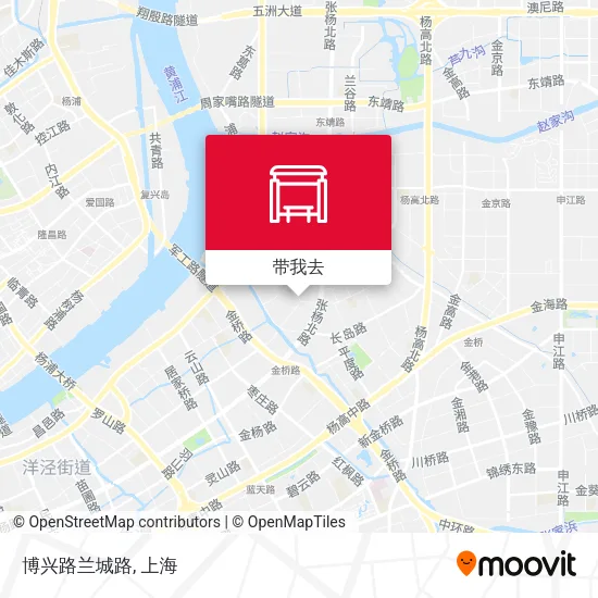 博兴路兰城路地图