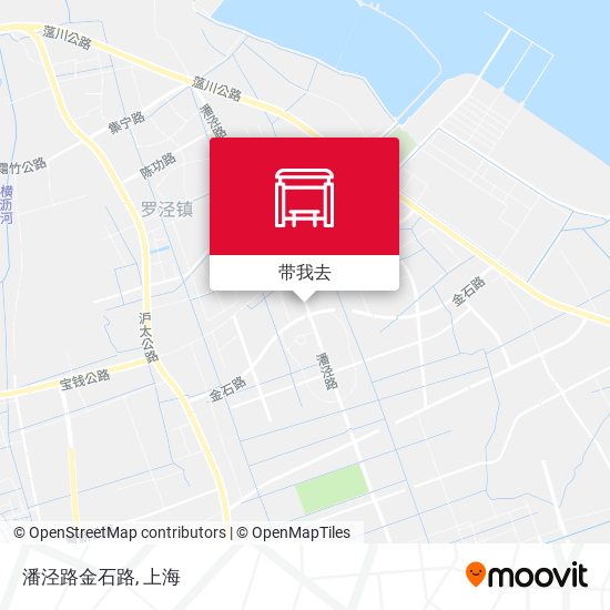 潘泾路金石路地图