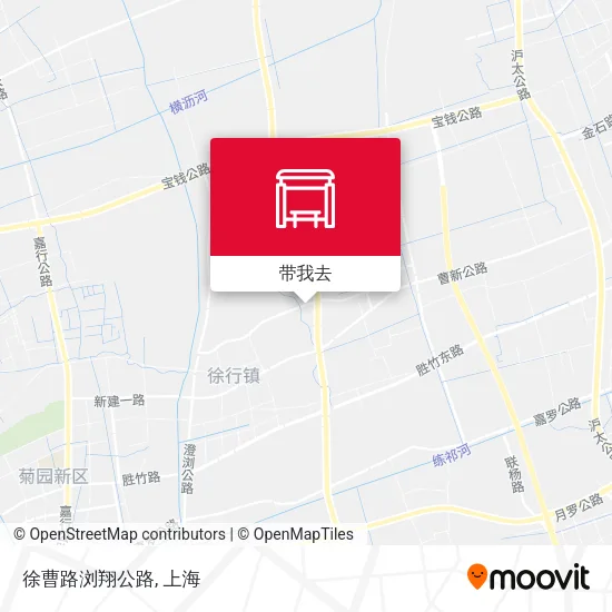徐曹路浏翔公路地图