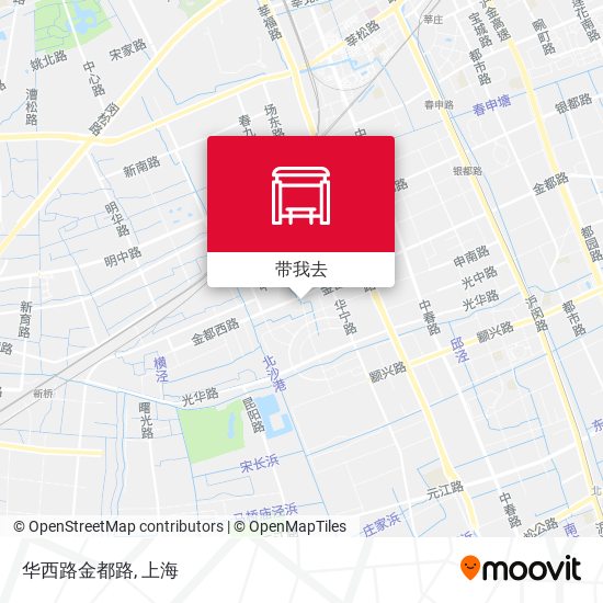华西路金都路地图