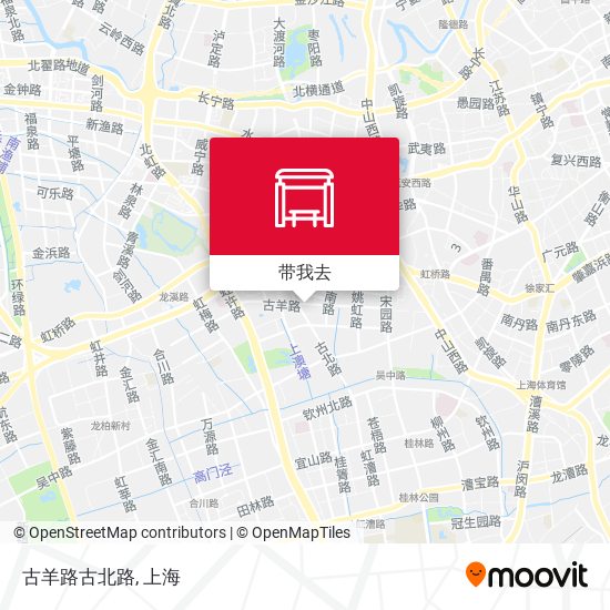 古羊路古北路地图
