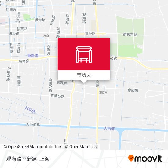 观海路幸新路地图