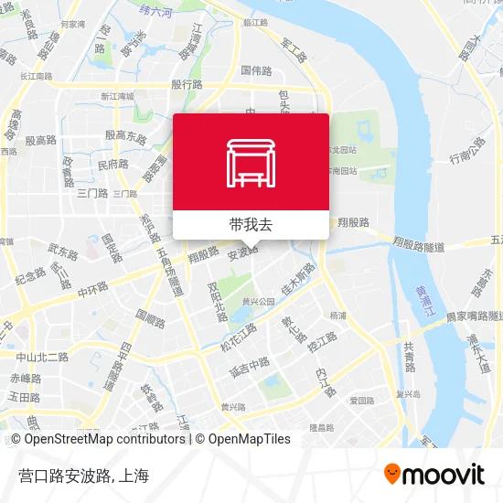 营口路安波路地图