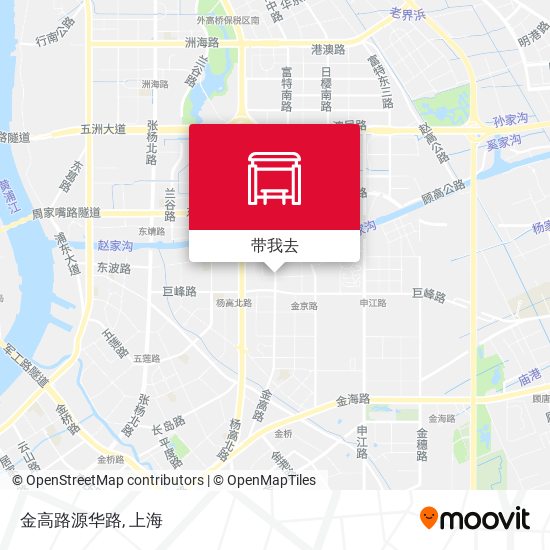 金高路源华路地图