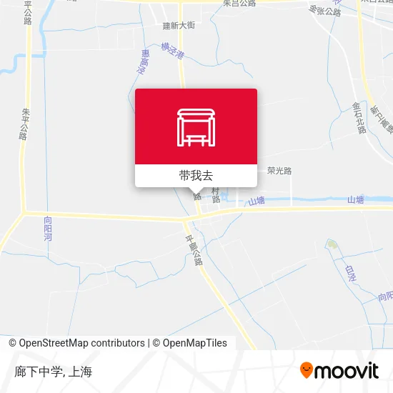 廊下中学地图