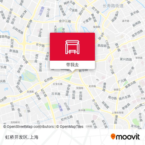 虹桥开发区地图