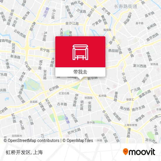 虹桥开发区地图