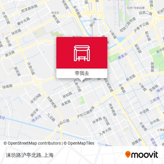 涞坊路沪亭北路地图