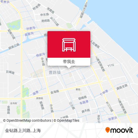 金钻路上川路地图