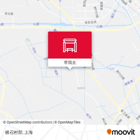 横召村部地图