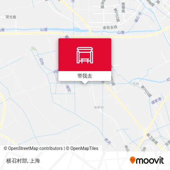横召村部地图