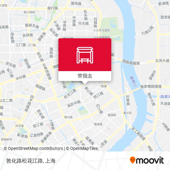 敦化路松花江路地图