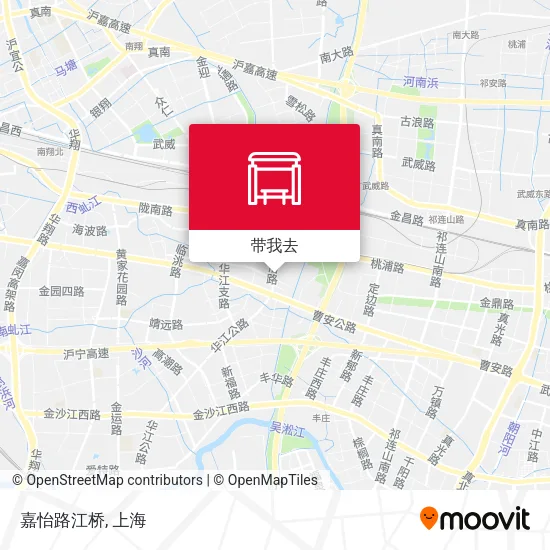 嘉怡路江桥地图