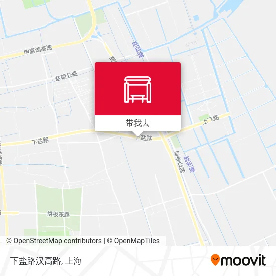 下盐路汉高路地图