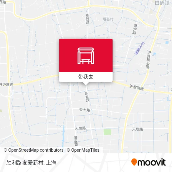 胜利路友爱新村地图