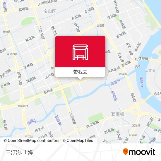 三汀沟地图