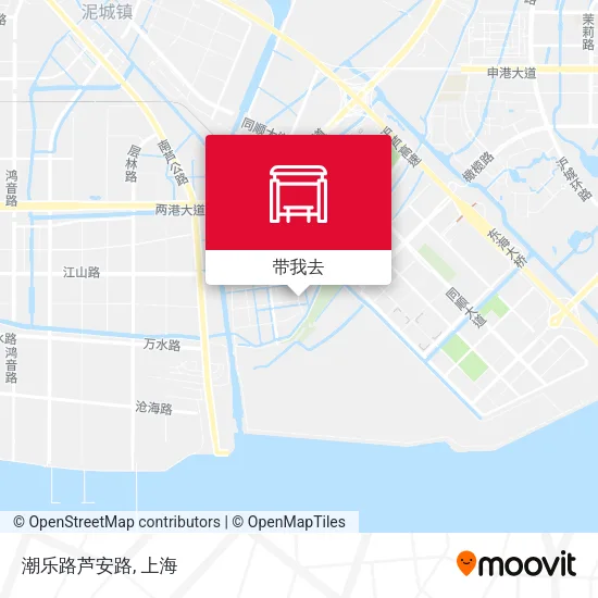 潮乐路芦安路地图