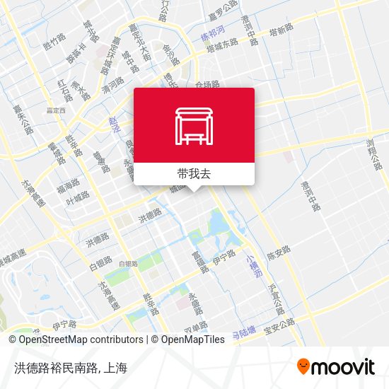 洪德路裕民南路地图
