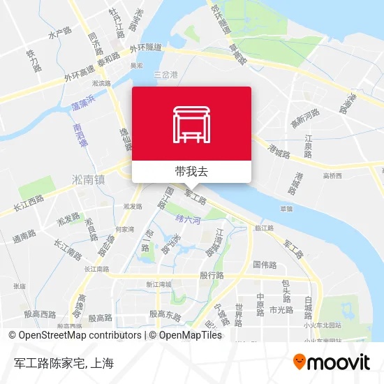 军工路陈家宅地图