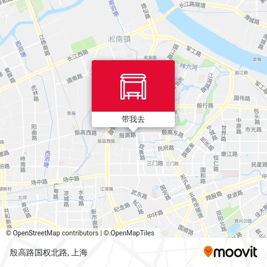 殷高路国权北路地图