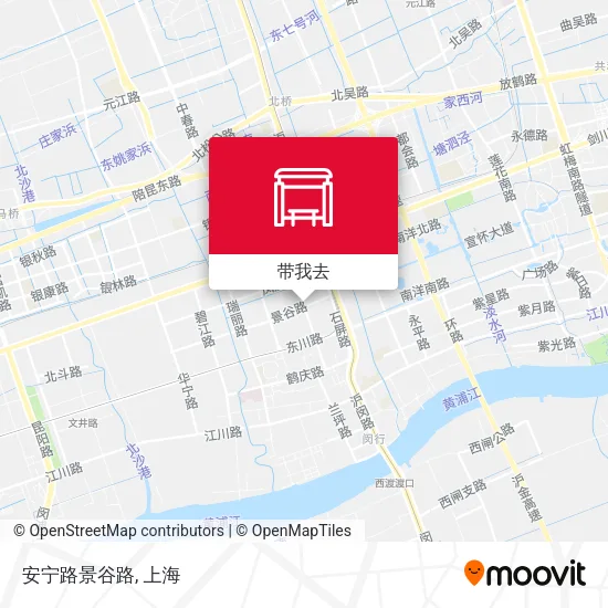 安宁路景谷路地图