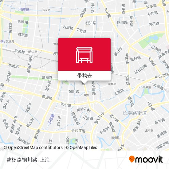 曹杨路铜川路地图