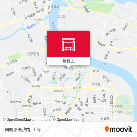 国帆路淞沪路地图