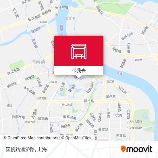 国帆路淞沪路地图