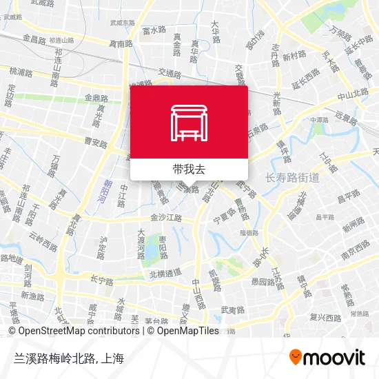 兰溪路梅岭北路地图