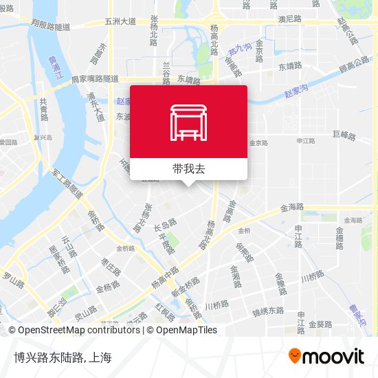 博兴路东陆路地图