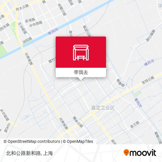 北和公路新和路地图