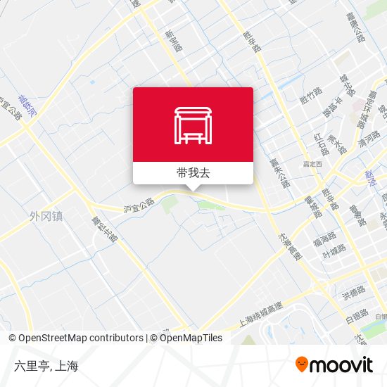 六里亭地图