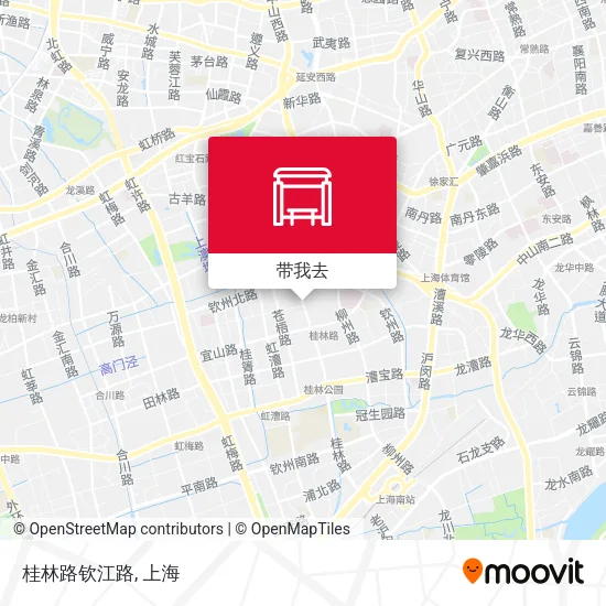 桂林路钦江路地图